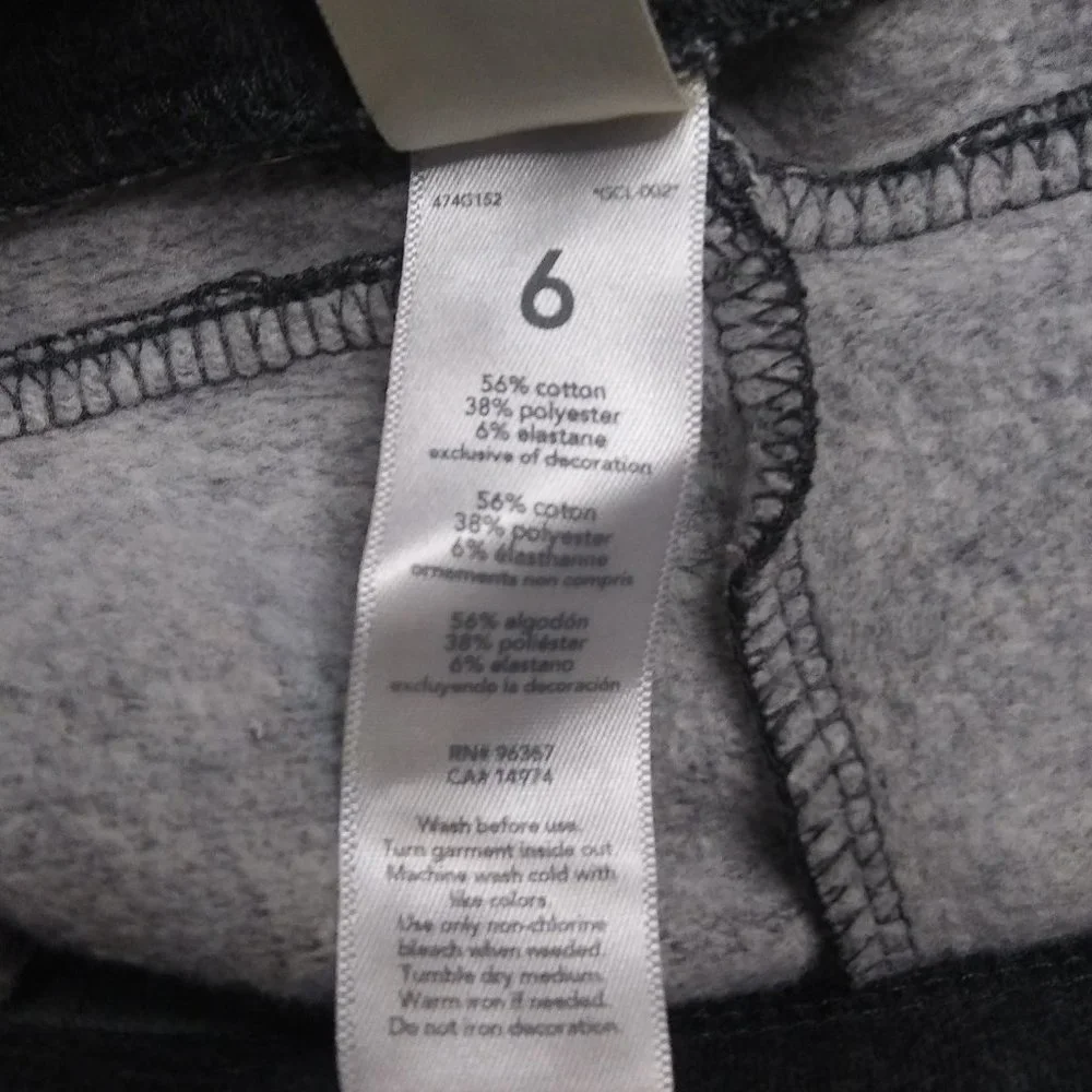 OshKosh | DarkGray Knit Equestrian-style Pants | 6